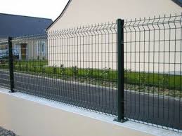 Cloture Rigide Sur Muret Cloture Rigide Cloture Pvc Grillage De Cloture