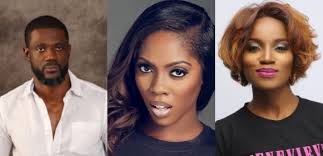 At various points in their careers, tiwa savage, seyi shay and victoria kimani have had business or personal contacts with superstar singer, wizkid. Seyi Shay Sings Better Than Tiwa Savage Tiwa Savage Shouts City Fm Presenter Benny Ark Entertainment Mamos Media Ltd