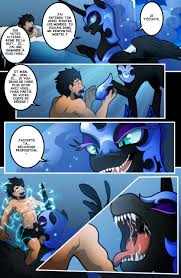 NSFW - Vore - Nightmare moon's meal FR page 1 by Kanna-the-lynx -- Fur  Affinity [dot] net