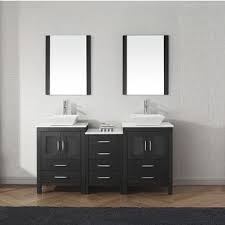 Sites didn't have all the dimensions so i had to size by converting from pixels. Bathroom Vanities 66 Dior Double Sinks Bathroom Vanity Set In Multiple Finishes With Countertop By Virtu Usa Kitchensource Com