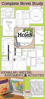 Holes Novel Study Novel Studies Novels Reading Comprehension Strategies