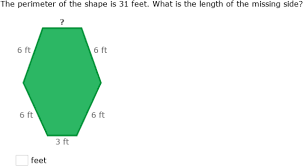 This rectangle has 3 missing sides. Ixl Perimeter Find The Missing Side Length 3rd Grade Math