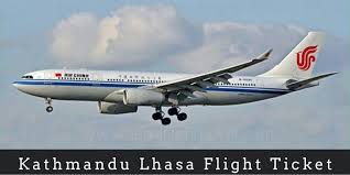 Kathmandu Lhasa Flight Ticket Booking Cheap Lhasa Flights In Nepal Nepal Flight Ticket Flight Ticket Air China Lhasa