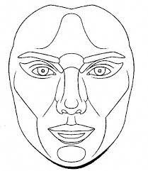 With this face analysis score, the results may determine a very beautiful and attractive face because the symmetry is close to perfect. Fashion Face Masks Under 5 Dollars In 2021 Face Template Face Outline Chibi Girl Drawings