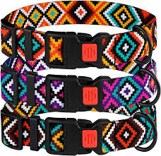 & get a discount on our services!!!!! Buy Collardirect Aztec Dog Collar Adjustable Nylon Tribal Pattern Geometric Pet Collars For Dogs Small Medium Large Puppy Online In Turkey B07nf5cqhp