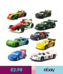 film disney characters mattel disney pixar cars 2 racers u k u s a toy car metal 1 55 loose ebay collectibles disney pixar cars pixar cars toy car