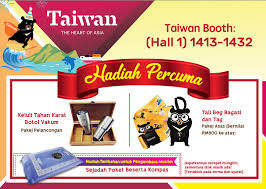 Sebagai associate amazon, kita dapati dari pembelian yang layak. Kl Matta Travel Fair 2018 7 9 Sep Pwtc Taiwan Tourism