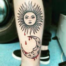 Getting a half sun/half moon tattoo is an excellent way to express your own duality, and the duality of nature. Top 35 Best Sun And Moon Tattoos 2021 Inspiration Guide