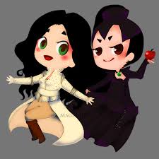 High quality evil queen art gifts and merchandise. Snow White And The Evil Queen By Magicharu On Deviantart