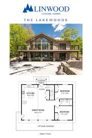 This Perfectly Cozy Two Bedroom Cottage With Open Concept Design Makes A Wonderful Weekend Retreat Oversized Little House Plans Open House Plans Cottage Plan