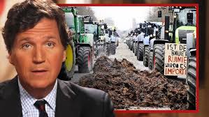 Tucker Carlson Reacts to the German Farmer Protest