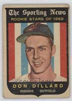 Don Dillard Rookie Card Baseball Cards