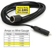 Car Heater Cable Extensor Para Encendedor De Coche - 4m, 12V/24V, Fusible  15A, Resistente Al Agua Extension Cord