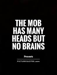 Image result for mob quotations