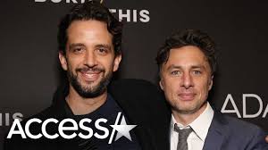 Scrubs star zach braff and dax shepard from punk'd share more than a casual resemblance to each other. Nick Cordero S Final Text To Zach Braff About Wife Son Youtube