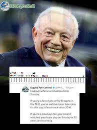 Happy Conference Championship Sunday. If you're a fan of 15 out of 16 NFC  teams, you've watched your team play