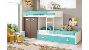 Chambres ado, chambres enfant, lits bébé évolutifs, lits gigognes. Lit Superpose Enfant Avec Lit Gigogne Glicerio So Nuit