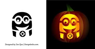 Minion Pumpkin Carving Template Halloween Pumpkin Carving Stencils Minion Pumpkin Carving Pumpkin Carving