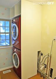Laundry Room 2 Shelf Over Stacked Washer Dryer Washer Dryer Laundry Room Laundry Dryer Stacked Laundry Room
