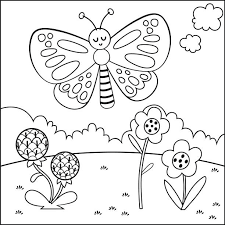 Click here for the roses coloring page. 25 Free Printable Butterfly Coloring Pages