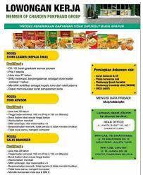 Toko bunga daerah bekasi yang menawarkan kemudahan dalam order, melalui online. Lowongan Prima Freshmart Group Charoen Pokphand Minimal Smk Sma Sederajat Rekrutmen Lowongan Kerja Bulan Juni 2021