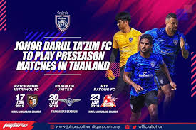 Cung cấp dự đoán trận đấu, đội hình ra sân, dữ liệu bóng đá, tỉ lệ kèo. Johorsoutherntigers On Twitter Johor Darul Ta Zim Fc Jdt Will Have Preseason Matches In Thailand In Mid January 2019 Jdt Are Scheduled To Face Ratchaburi Mitrphol Fc On January 17 Bangkok United Fc On