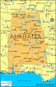 The university of alabama interactive campus map, with driving directions and building information. Alabama Map Infoplease