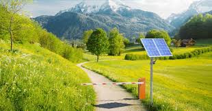 Bis zu 3,5 m sperrbreite. Solarschranken Preiser Technik