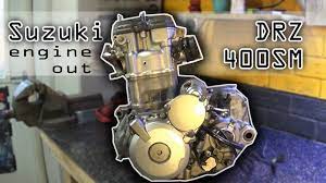 Suzuki Drz 400 Sm Part2 Engine Out Youtube