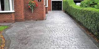 If you resurface an existing driveway with a stampable overlay, you'll also be able to choose from the same vast array of stamp patterns available for newly placed concrete. How To Paint Your Stamped Concrete Driveway And Patio