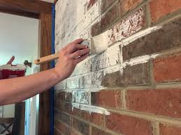 Fireplaces can be changed from fire engine red to a linen white, and glazed for an additional primitive look. How To Paint A Brick Fireplace With A Rustic French Look Postcards From The Ridge