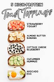 5 Healthy Toast Topping Ideas Vegetarian High Protein Recipe Healthy Snacks Recipes Healthy Toast Toppings Healthy Toast
