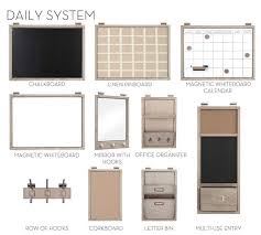 Daily Organization System Gray Wash Pottery Barn