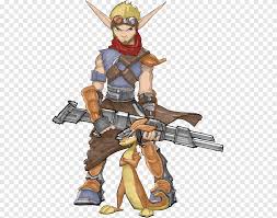 Daxter is the deuteragonist of jak & daxter: Jak 3 Jak And Daxter The Precursor Legacy Jak Ii Jak And Daxter The Lost Frontier Blue Lines Video Game Fictional Character Png Pngegg