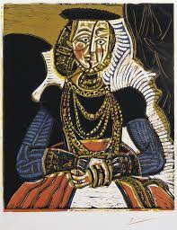 Portrait Of A Woman After Cranach The Younger Pablo Picasso 1958 Tate Shop for vintage art at auction from pablo picasso, starting bids at $1.
