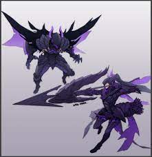Waist armor that darkens the world and seduces prey. Gary Vanaka Gore Magala Armor From Monster Hunter Fanart Colo