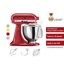 Check spelling or type a new query. Kitchenaid 5qt 4 8l Artisan Stand Mixer 220 V With Nylon Coated Flat Beater Nylon Coated C Dough Hook 6 Wire Whisk And Pouring Shield For Baking Kitchenaid Philippines