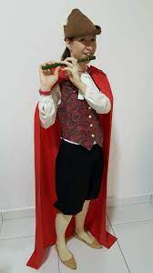 Pied Piper Costume Ratcatcher World Book Day 2018 Fancy Dress Costumes Fancy Dress Tight Costume