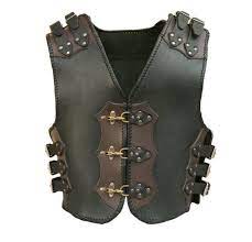 Mercenary Handmade Genuine Leather Motorcycle Biker Vest Etsy Leather Biker Vest Mens Leather Vest Biker Vest