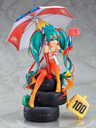 Racing Miku 2016 Ver 1 8 Scale Figure In 2021 Racing Miku Racing Miku 2016 Anime Figurines
