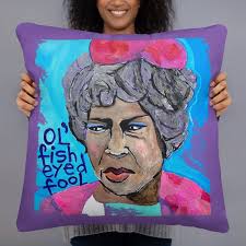 Aunt Esther Pillow Lawanda Page Fish Eyed Fool Sanford and Son Fred Redd  Foxx Watch It Sucka Moms Mabley Jeffersons Good Times