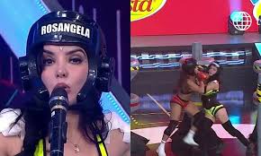 Pelea de guerreras! Karen Dejo y Rosángela Espinoza un poco más y se  agarran de las mechas - ATV