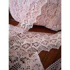 Here you can explore hq lace transparent illustrations, icons and clipart with filter setting like size, type, color etc. Cotton Lace Scalloped Trim Pink Width Cm 5 5 Mt 10 For Sewing Diy Craft Wedding Decor Art 1505