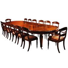 Bespoke Handmade Marquetry Burr Walnut Dining Table And 14 Chairs Dining Table Antique Dining Room Sets Walnut Dining Table