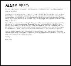 By sharon florentine senior writer, cio | recruiters, hiring managers and other hiring decision makers, not. Mental Health Counselor Cover Letter Sample Cover Letter Templates Examples