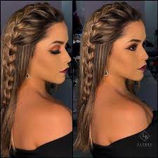 Ideas de peinados con Trenzas😍👇🏾👇🏾