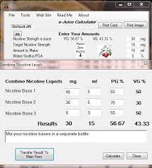 Ejuice Me Up Ejuice Recipe Calculator Recipe Calculator Ejuice Diy E Liquid