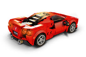 No batteries required for this toy car playset, so the action never stops. Lego Speed Champions Ferrari F8 Tributo 76895 Model Car 76895 5702016618310