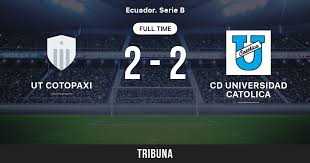 That was the bizarre scenario facing fans of universidad católica on the last day of the season in ecuador at the end of the 2020 season. Ut Cotopaxi Vs Cd Universidad Catolica Live Score Stream And H2h Results 09 22 2012 Preview Match Ut Cotopaxi Vs Cd Universidad Catolica Team Start Time Tribuna Com