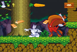 Rampage, ein spiel für 2 bis 4 spieler im alter von 8 bis 100 jahren. Bugs Bunny Rabbit Rampage Im Klassik Test Snes Maniac De